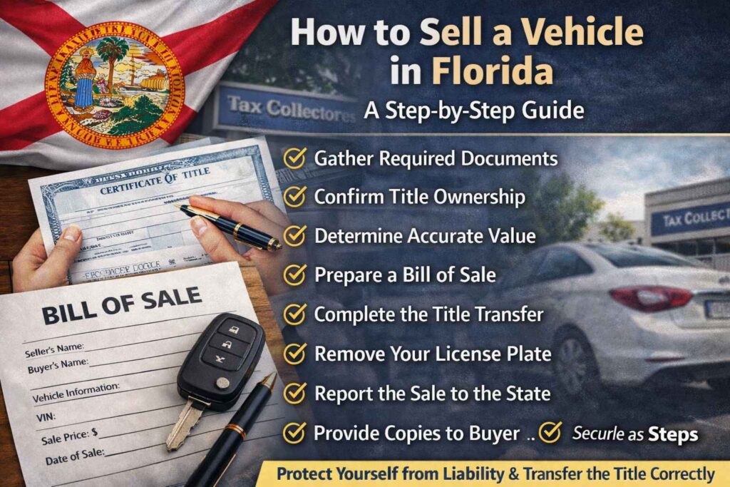How to sell a vehicle in Florida